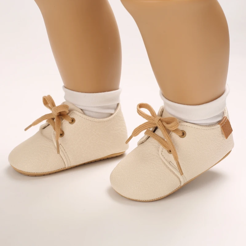 New Baby Shoes Classic Retro Boys And Girls Shoes Rubber Sole non-slip newborn moccasins casual toddler shoes