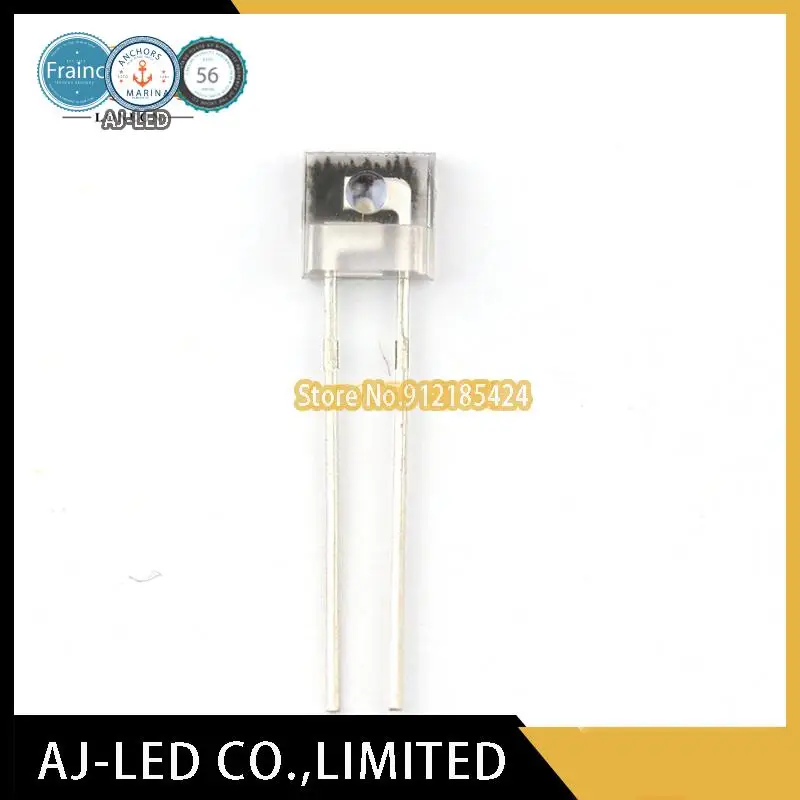 

50pcs/lot PT928-6C Square Side Infrared Receiver Tube Photoelectric Photosensitive Diode Taiwan Everlight Wavelength 860nm