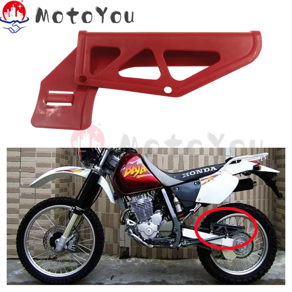 Motorcycle Cover Sprocket Mudguard For Honda XR250 XR400 XR600 XR650 High Quality Guide Chain Glue Slider Protector