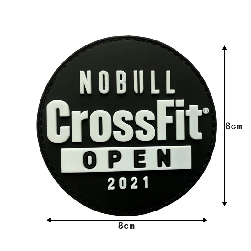 JAUNTILY 3D PVC GameCosplay Patch Fitness Crossfit/Rogue Out Badge Military Armband Tactical Rubber Patches