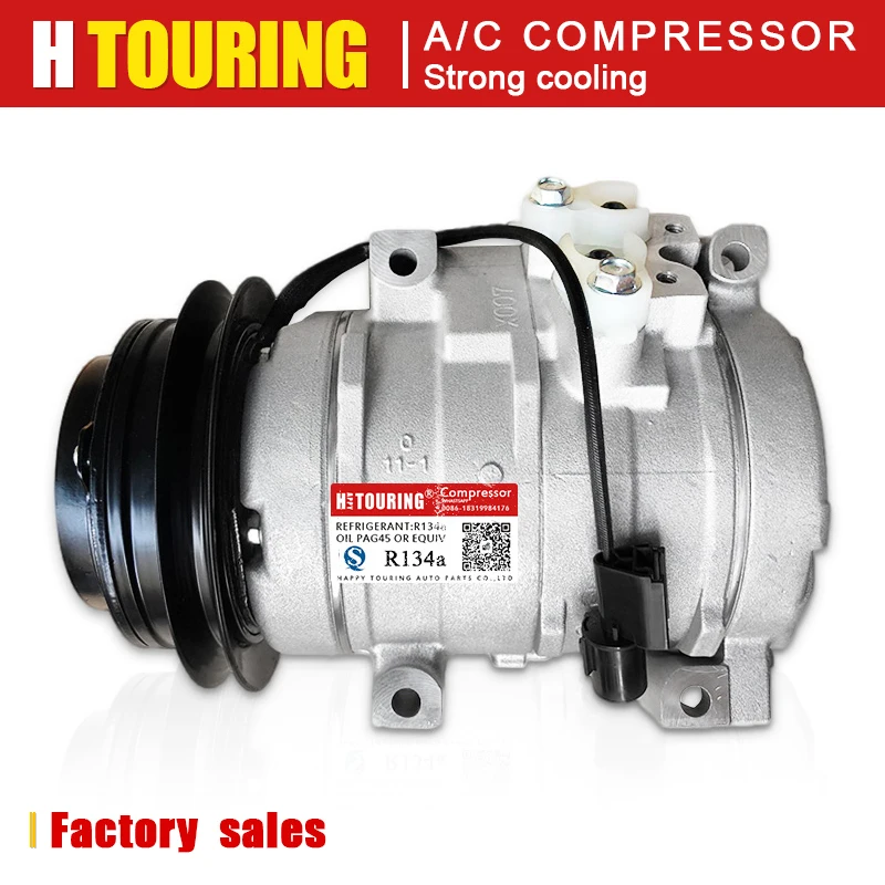 10S17C AC Compressor For Mitsubishi Pajero III 2000-2008 MR568289 MR500876 MR500877 MR500958 447170-6640 447170-7850 447220-3656