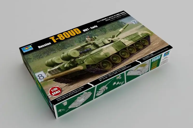 

Trumpeter 09581 1:35 Russian T-80UD MBT - Early model kit