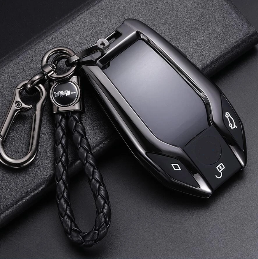 Car Display Key Case Bag Chain For BMW 530 730 740 G11 G12 G32 X3 X5 i8 I12 I15 2018 2019 Car Inteiror Accessories