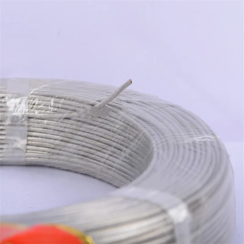 Transparent / high temperature wire / FF46-1 transparent Teflon high temperature wire / tinned copper wire AF200 high temperatur