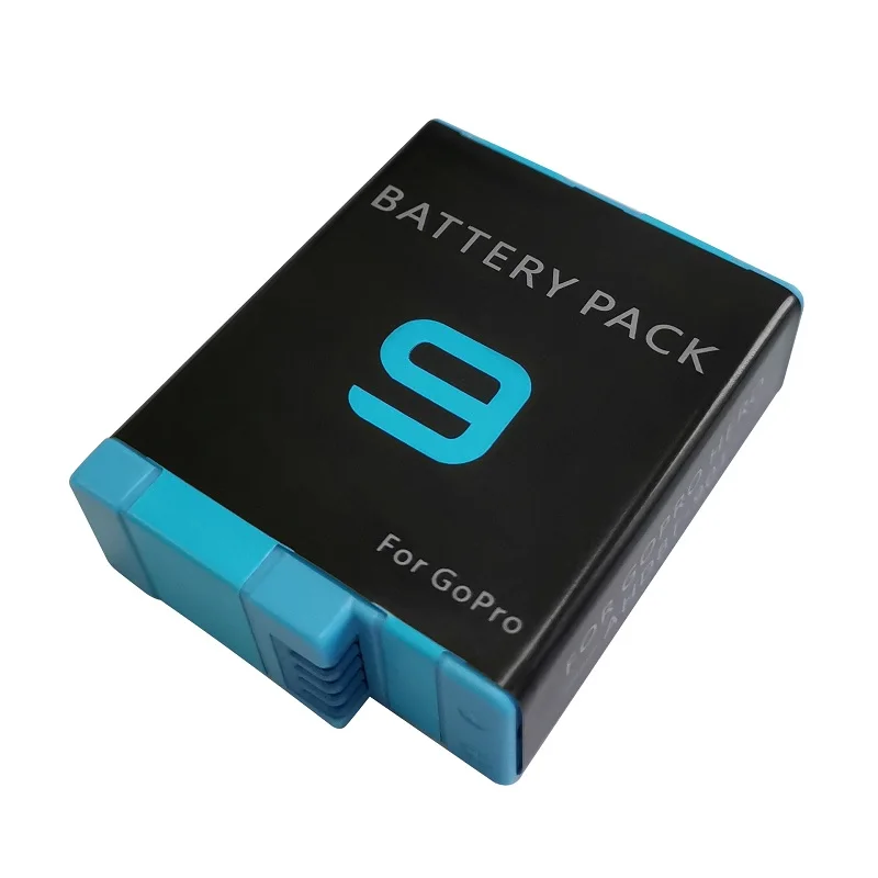 شاحن شاشة LCD لـ GoPro Hero 9/12 11 10 شاحن بطارية ملحقات الكاميرا حزمة بطارية فك تشفير بالكامل 3 فتحة شحن مزدوج