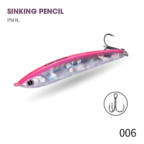 Hunthouse Sinking Pencil Fishing Lure 100mm 33g