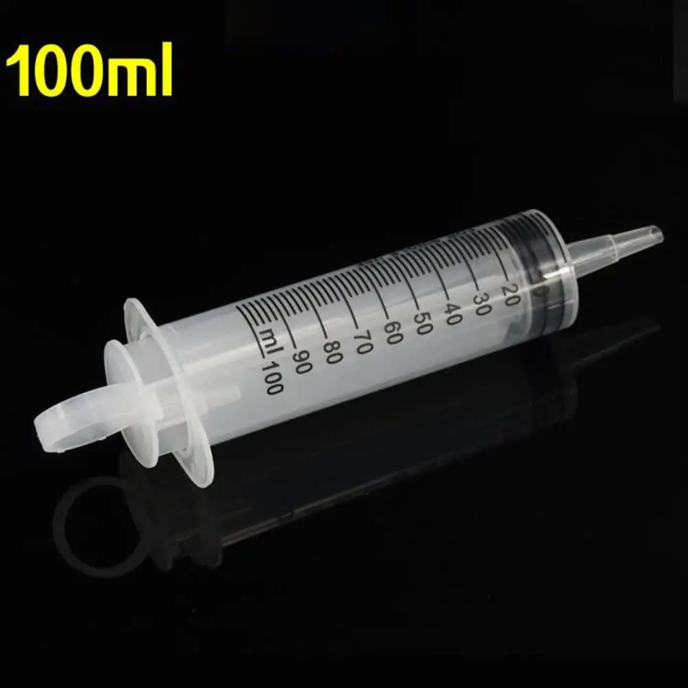 60/100/150 ML Reusable BBQ Meat Syringe Marinade Injector Poultry Chicken Flavor Syringe Health Measuring Feeding Tools