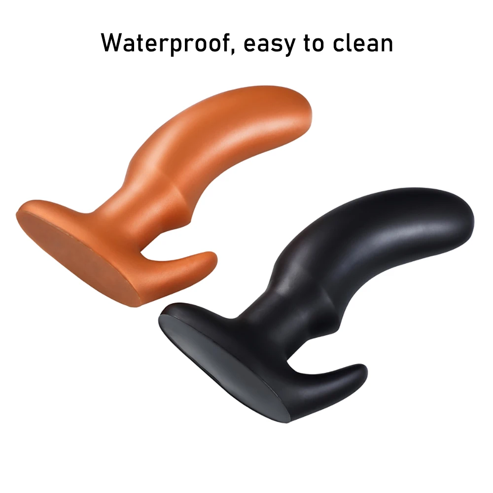 Liquid Silicone Oversized Anal Plug Dildos Soft Anal Dilator Butt Plug Stimulates the Vagina and Anus Massage Prostate Sex Toys