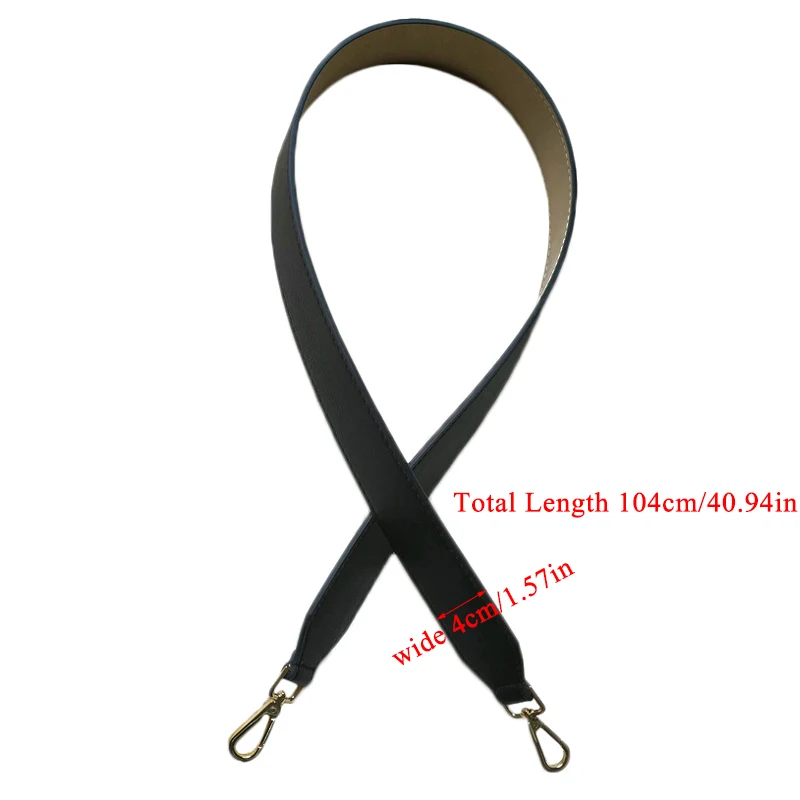 Fashion Women Bag strap Handbag DIY Handle PU Leather Strap Belts for Shoulder Bag Accessories Wide Bag Belts 104cm-130cm