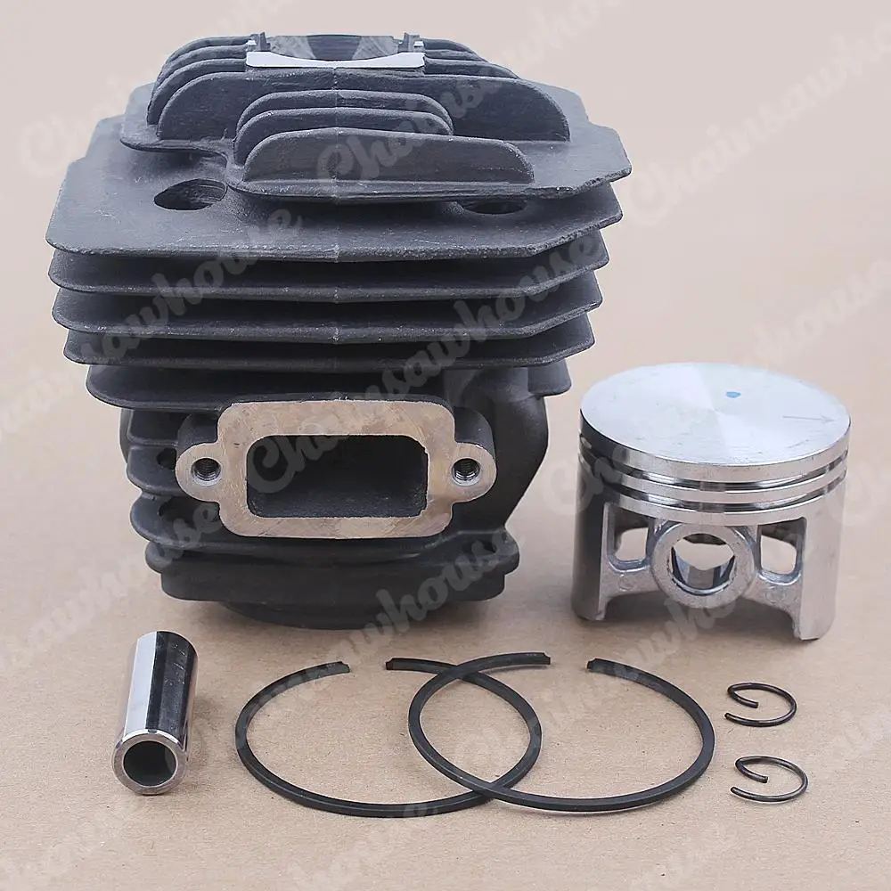 Kit pistone cilindro 48mm per Oleo-Mac 956 Efco 156 Emak 395023 motosega OEM 50012095 w anello anello anelli elastici muslimah