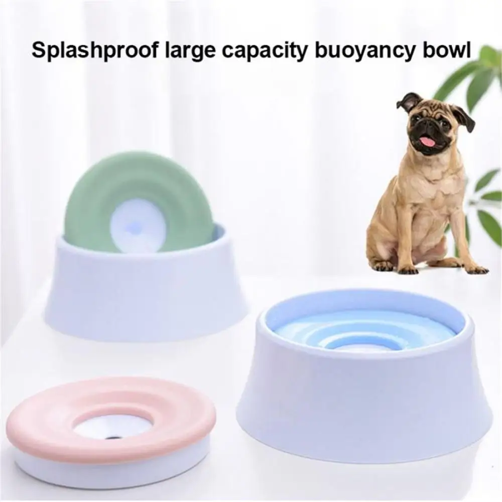 

Pet Drinking Bowl Large Anti-splash Water Dog Floating Buoyancy Dog Bowl Dish Water Bowls