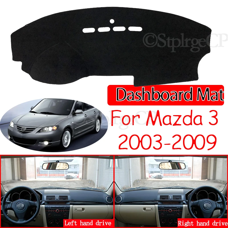 

Противоскользящий коврик для Mazda 3 BK, панель приборной панели для Mazda 3 BK 2003 2004 2005 2006 2007 2008 2009 MK1