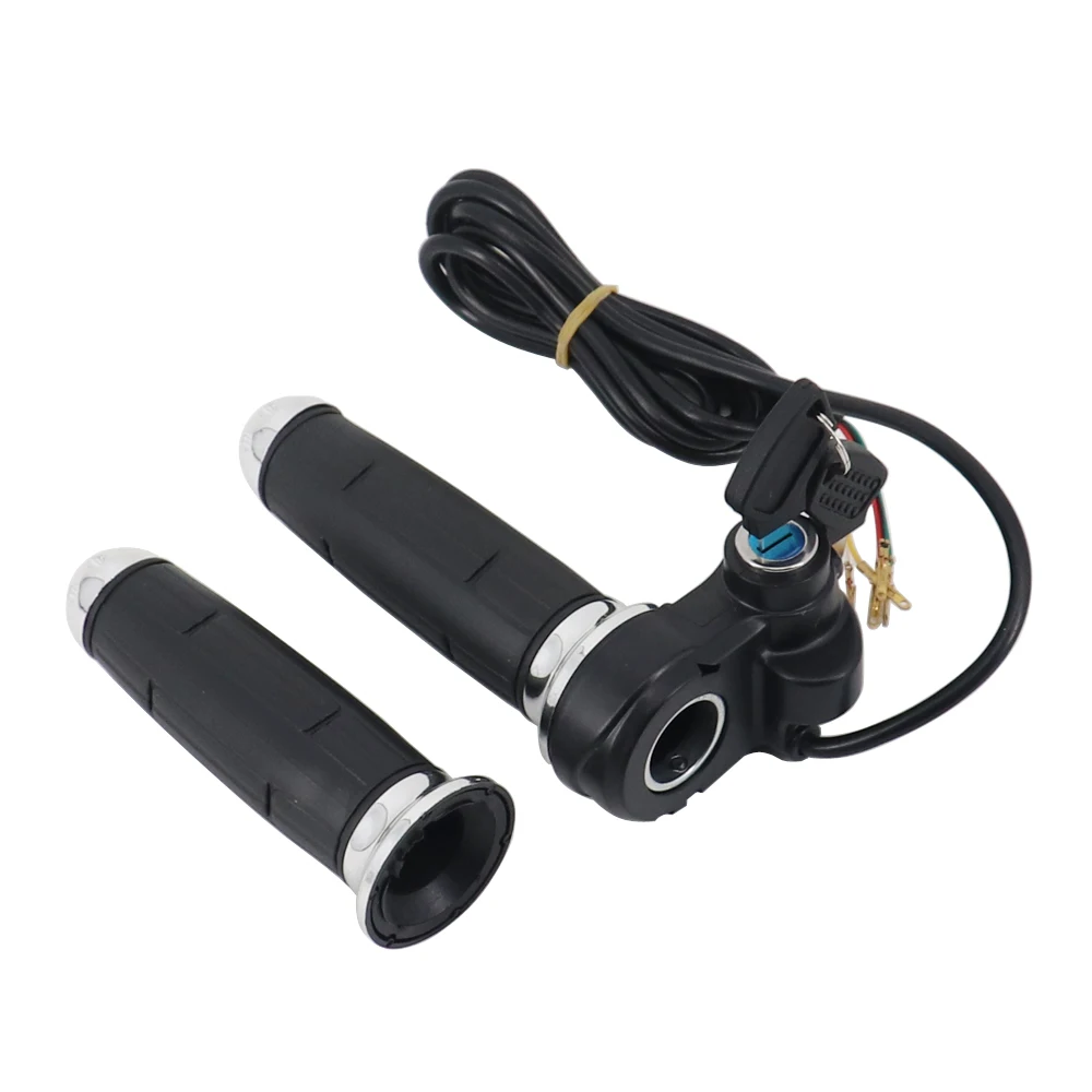 1 Pair Aluminium Alloy E-Bike Scooter Twist Throttle Grip For Harley Citycoco Electric Scooter