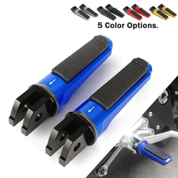 Front Foot Pegs Footrests For Yamaha MT07 MT-07 MT09 MT-09 MT 07 09 Tracer FZ6 FZ-6 FZ 6 Fazer FJR1300A FJR1300AS FJR 1300A/AS