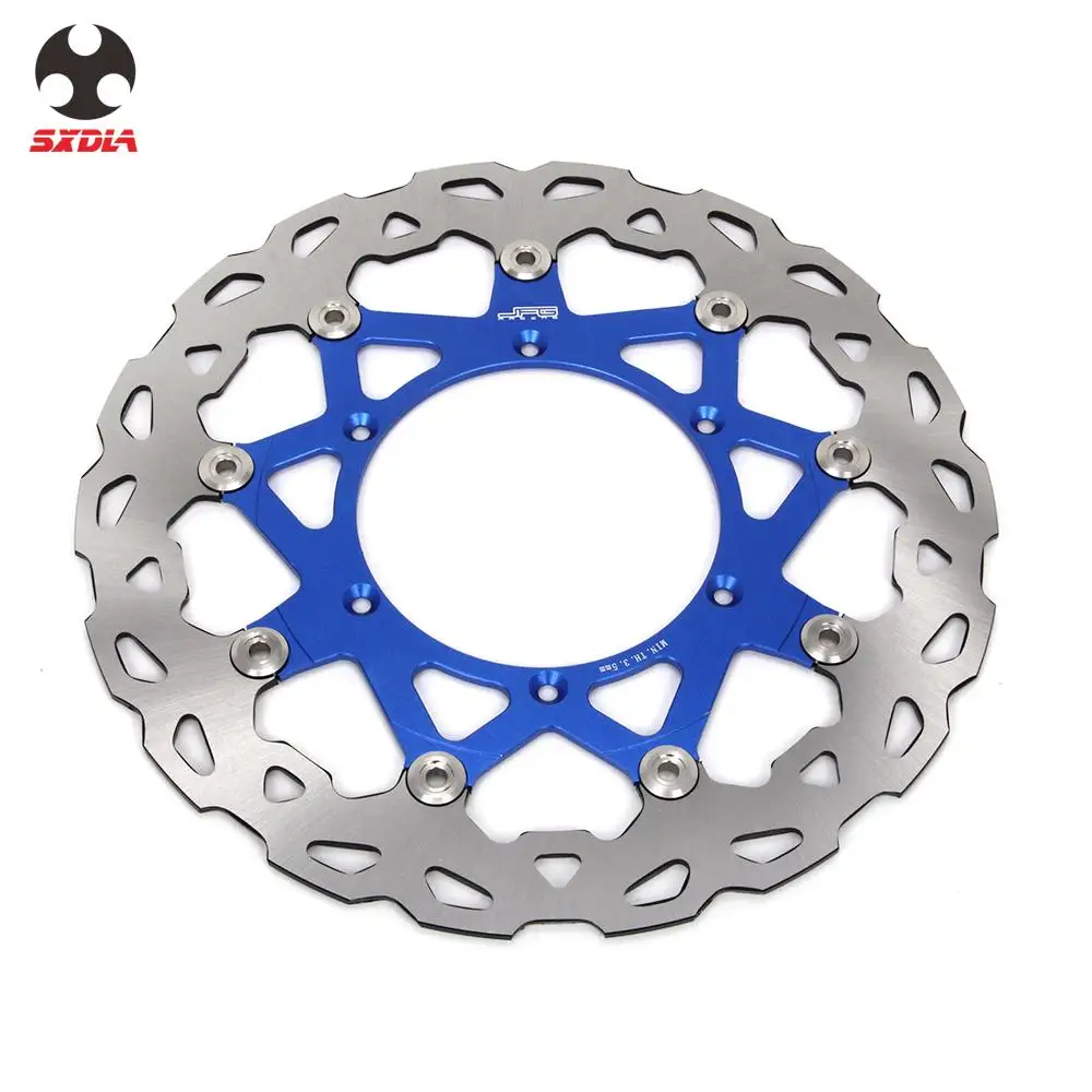 Motorcycle 320MM Floating Brake Discs Rotor Bracket Adaptor For YAMAHA YZ125 WR125 WR250 WR250F YZ250 YZ250F WR YZ 400F 426F