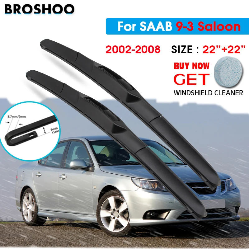 Car Wiper Blade For SAAB 9-3 Saloon 22