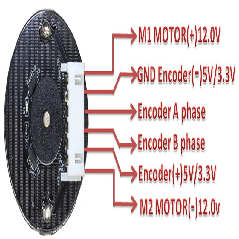 Imagem -05 - Redução Planetária Motor Hall Codificador Gear Robot 36gp 555 36 mm dc 12v 24v 30w 120w