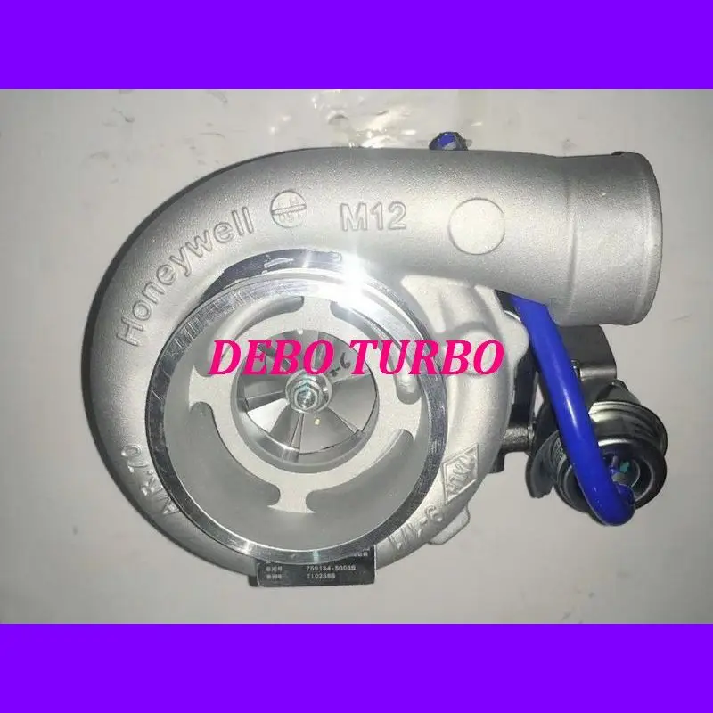 NEW GENUINE GARRETT TBP4 759134-0003 G6600-1118100B-135 Turbo Turbocharger for YUTONG BUS YUCHAI YC6G CNG 7.8L 170KW