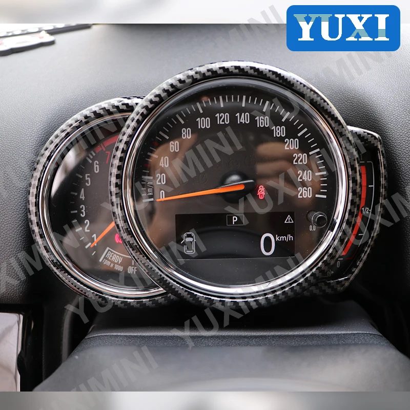 Car Dashboard Decorative Frame  For BMW MINI ONE CooperS F54 F55 F56 F57 F60 Tachometer Cover Car Interior Styling Modification