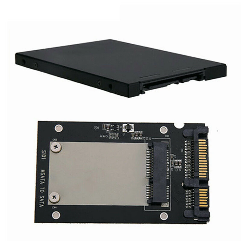 1PC Metal mSATA SSD to 2.5