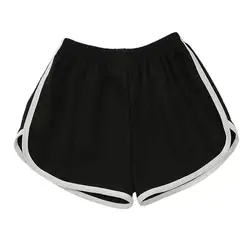 Short de sport élastique taille haute pour femme, vêtement de course, extensible, en patchwork, noir, XXXL, été 2021