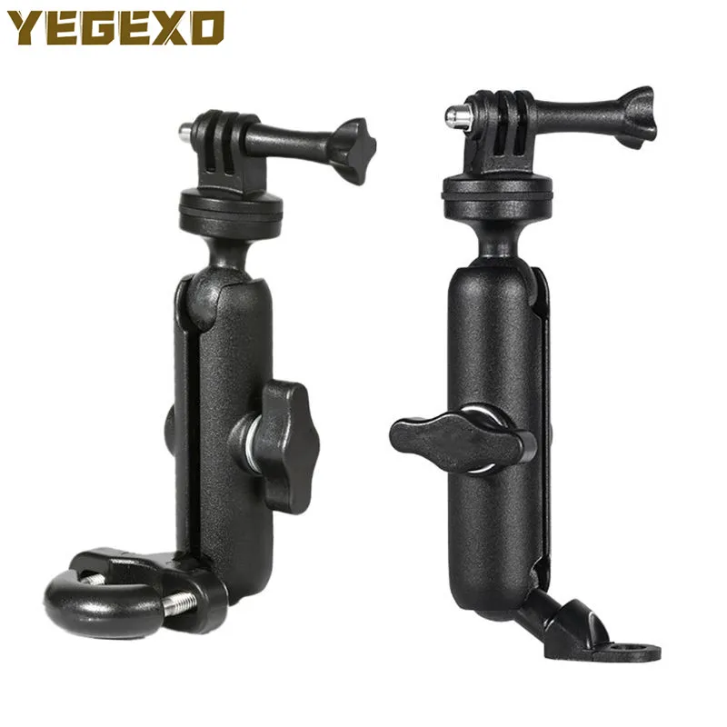 Motorcycle Camera Holder Handle Mirror Mount Bracket For YAMAHA R1 2014 TRACER 700 BWS 100 DT 50 FZ6N MT 03 BLASTER V STAR 1100