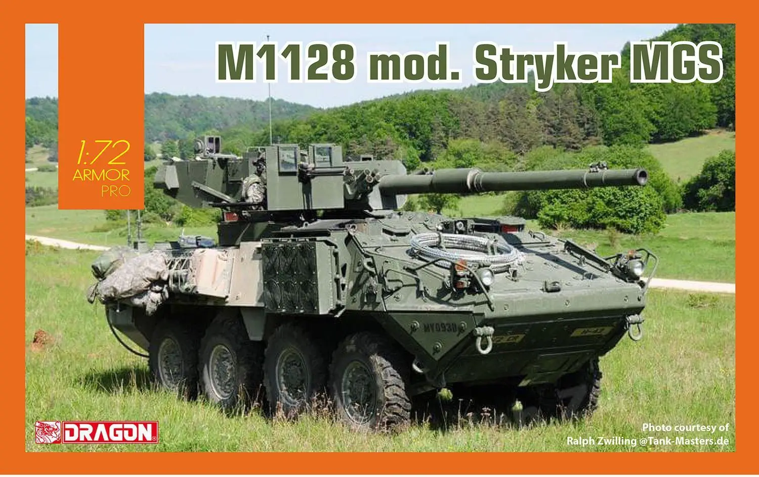 

Dragon 7687 1/72 SCALE M1128 mod.stryker MGS model kit