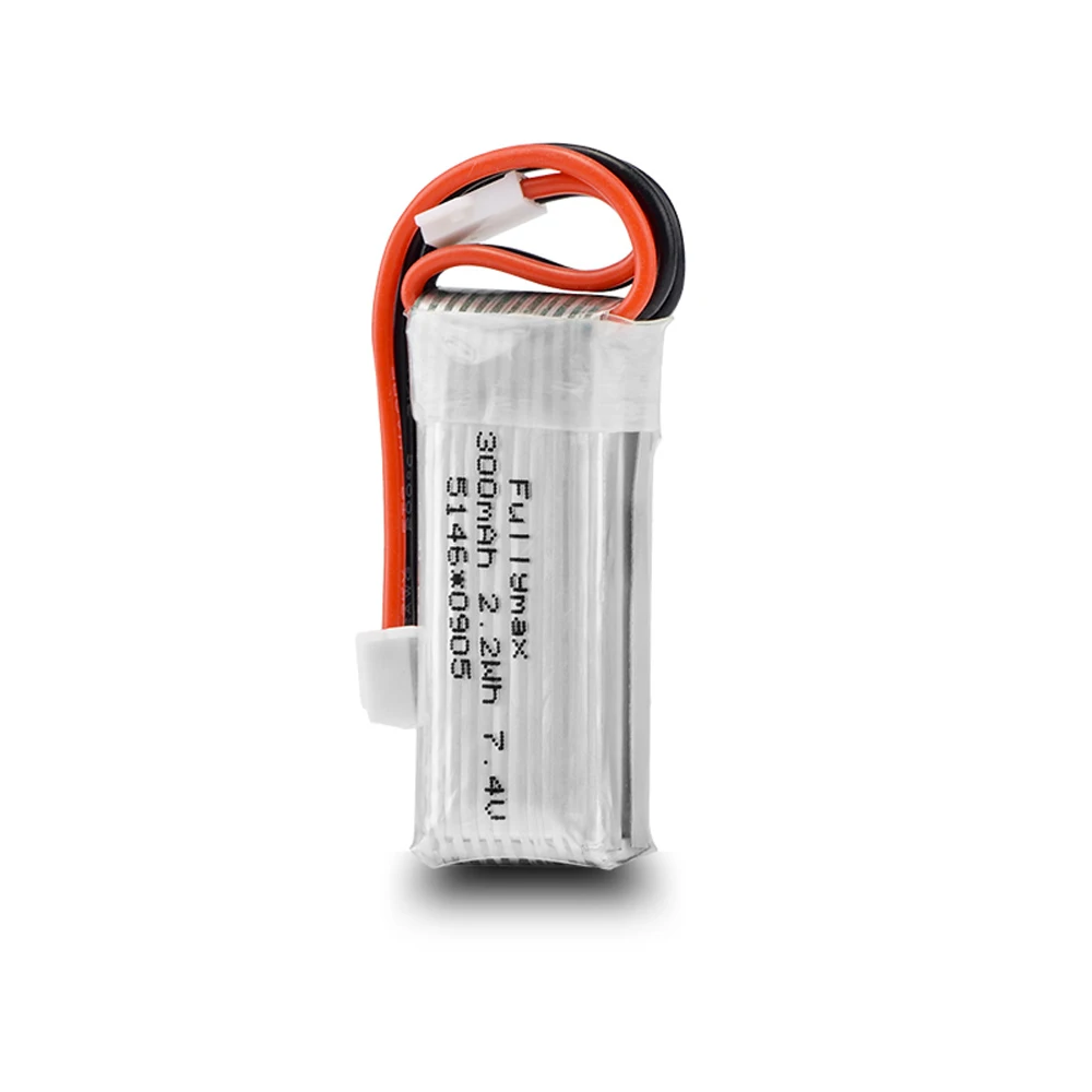 2 / 4 /6pcs 2S 7.4V 300mAh 30c Li-Po Battery For WLtoys F959 Airplane Spare Parts XK DHC-2 A600 RC Airplane