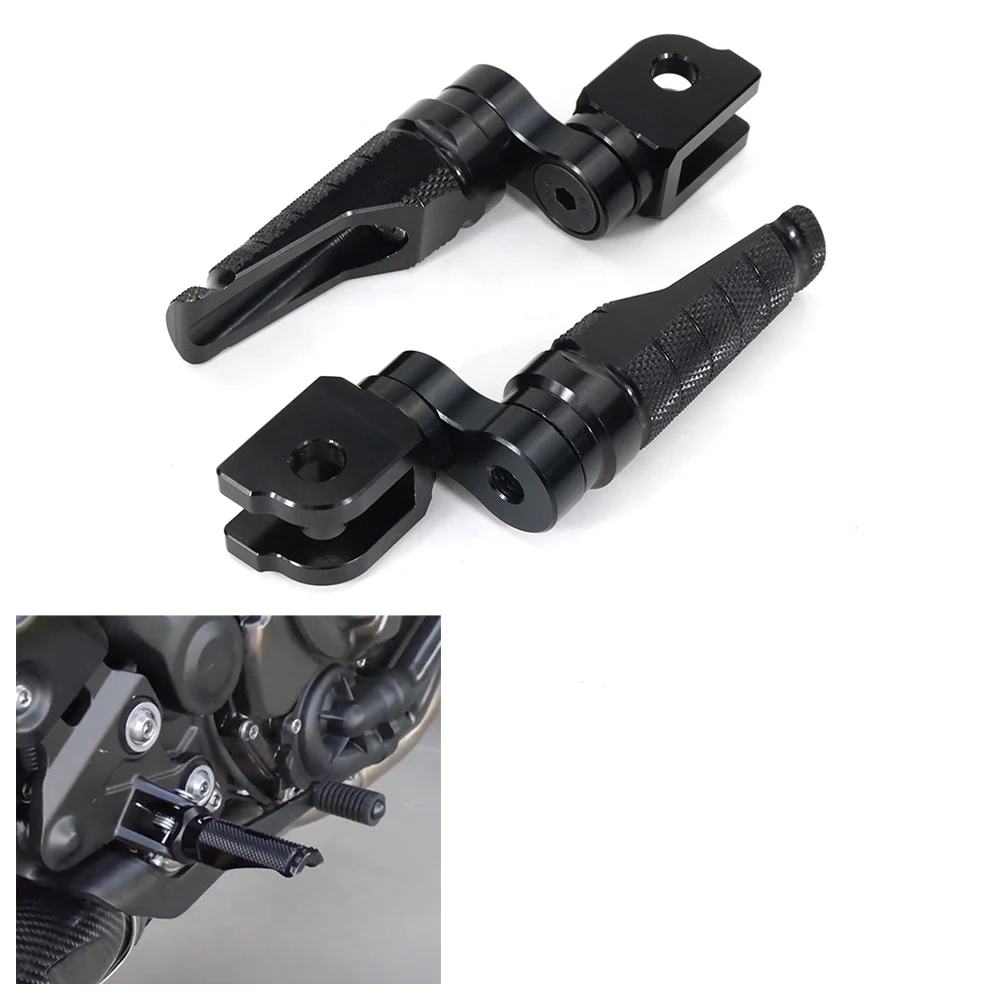 

Motorcycle Adjustable Foot Pegs Pedals CNC Front Footrests Fit For Kawasaki Z800 Z800E Z750R Z1000 Z1000R ZX-6R ZX6R 636 ZX-10R