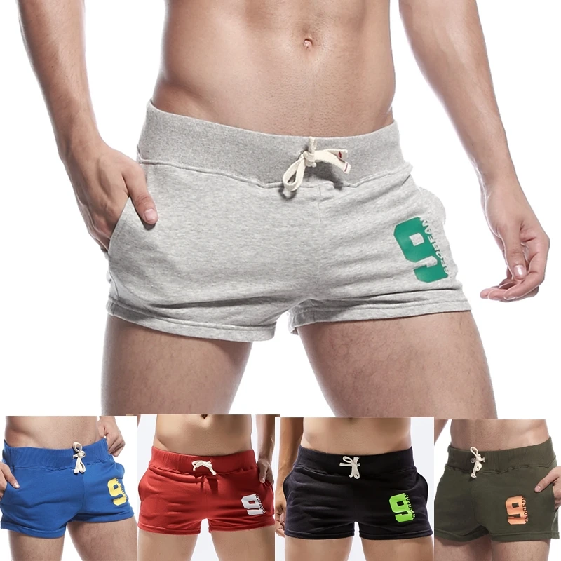 Hot Sale Mens corduroy Shorts Vintage Breathable soft trunk elast Shorts Causal Cotton Sexy Home Short Men\'s Fitness Shorts