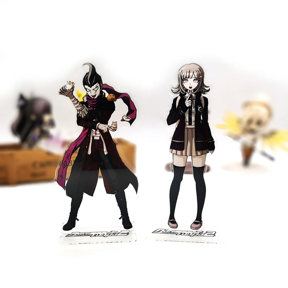 

Danganronpa 2 Tanaka Gandamu Nanami ChiaKi acrylic standee figurines desk decoration cake topper anime