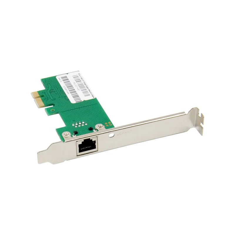 1 RJ45 Port PCIe X1 Gigabit Port Tunggal Chip Intel I211 1GbE Jaringan Lan Adaptor Kartu Controller 1000M Ethernet PCI Express 1X