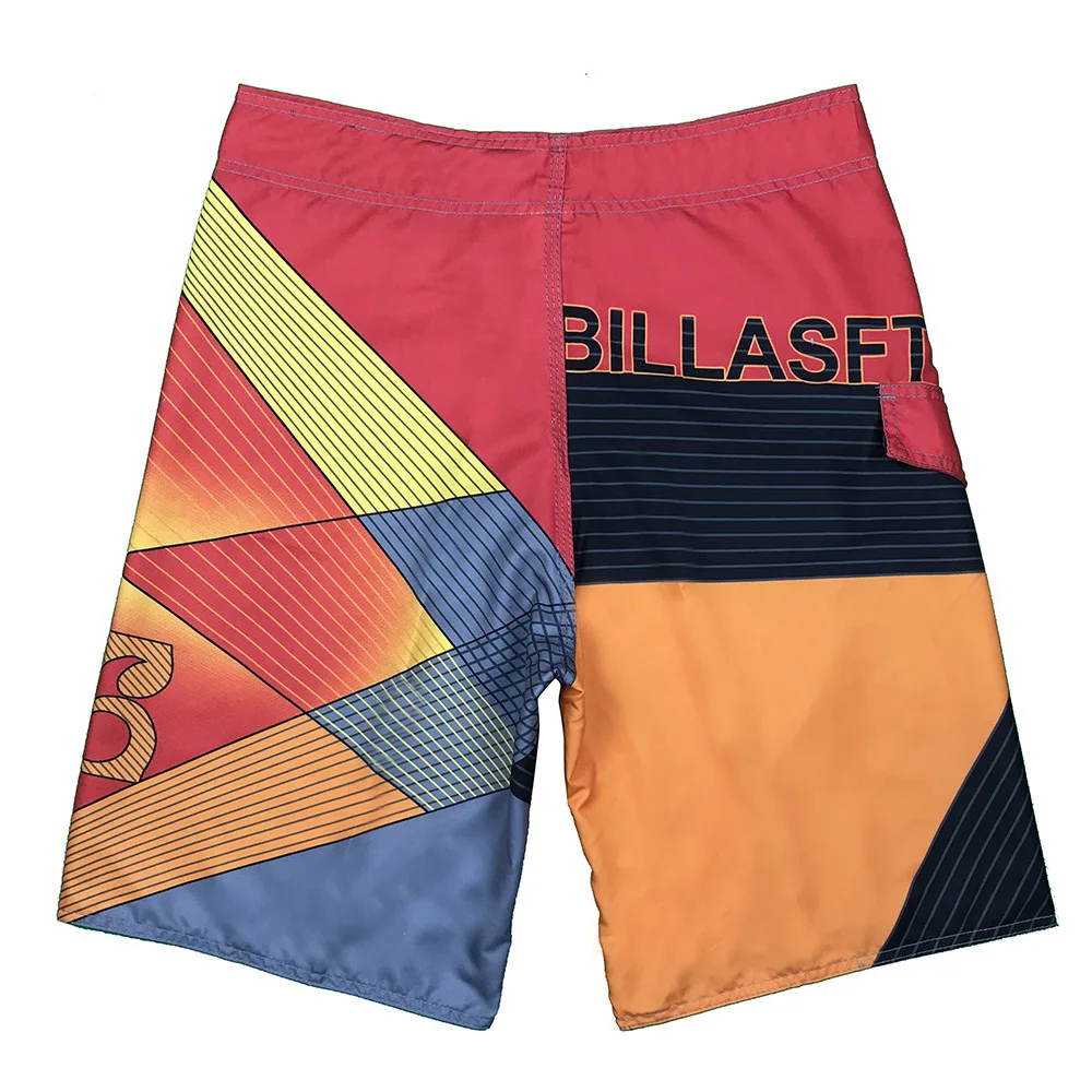 Calça de surf masculina, calça de secagem rápida para praia e verão