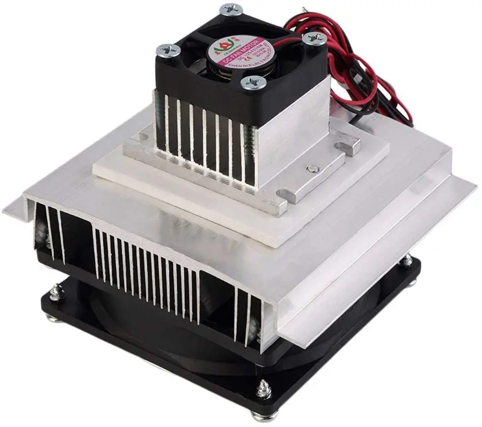 Thermoelectric Peltier Refrigeration Cooling System Cooler Fan TEC1-12706 DIY Air Conditioner