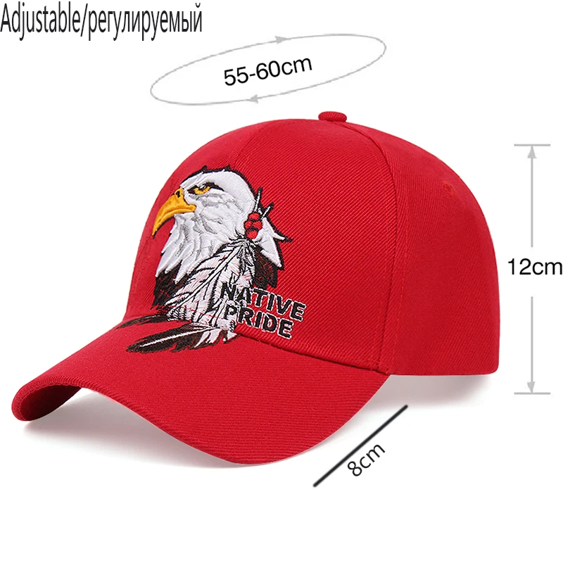 Unisex Eagle Embroidered Snapback Hip Hop Hats Tactical hat Baseball Cap Adorable Sun Caps Fishing Hat for Men Women