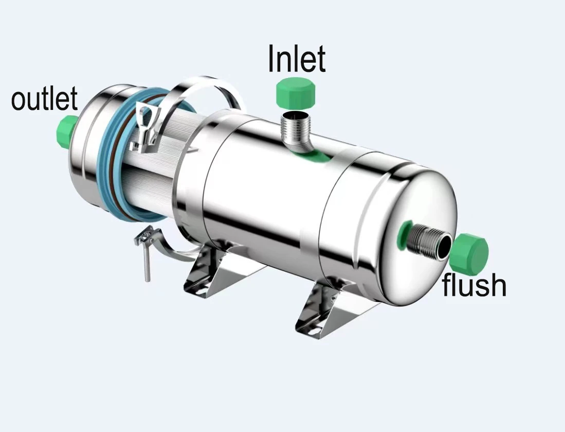 6000L/h Washable Ultra Filtration water Purifier/Tap water Filter/drinking water purifier 0.01micron UF water (159mm diameter)