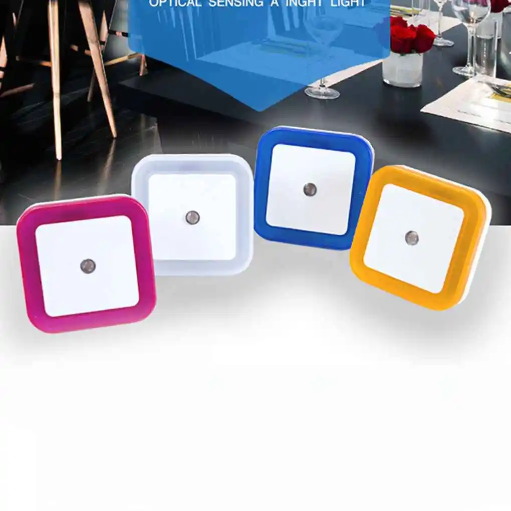 110V-220V Small Auto Energy Saving LED Intelligent Smart Induction Sensor Control Bed Lamps Bedroom Night Lights