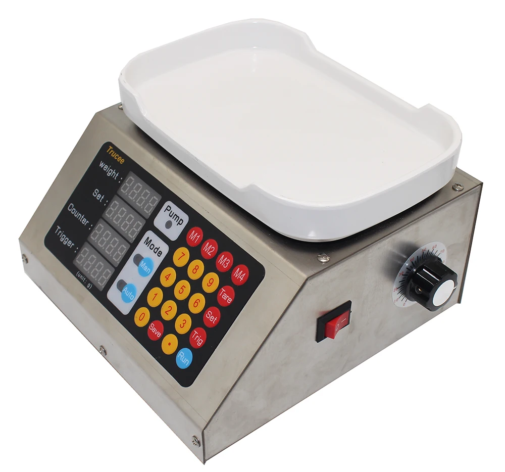 Automatic Quantitative Weighing Filling Machine High Precision Liquid Dispensing Machine Weighing Filler Dispenser 30W 110-220V