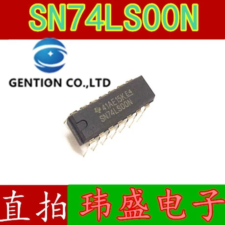 20 pz 74LS00 SN74LS00N HD74LS00P DIP-14 logic gate e l'inverter in stock 100% nuovo e originale