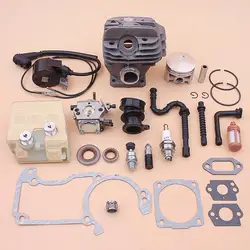 44mm Cylinder Piston Kit For Stihl MS260 026 Carburetor Ignition Coil Air Fuel Filter Line Intake Manifold Gasket Chainsaw