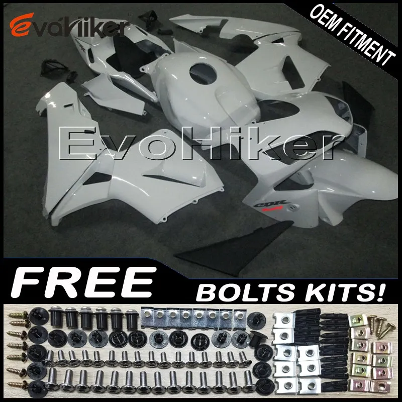 Full fairing kits for CBR600 RR 2003 2004 white F5 03 04 ABS fairing motorcycle panels Injection mold