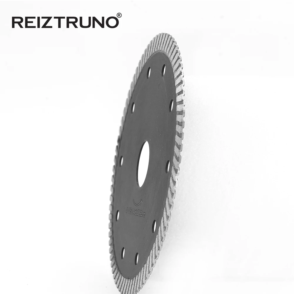 REIZTRUNO 5 "Hot premuto sinterizzato Turbo Rim Diamante Seghe lama Piastrelle Disco di Taglio per il taglio di porcellana, piastrelle di ceramica, piastrelle di Marmo