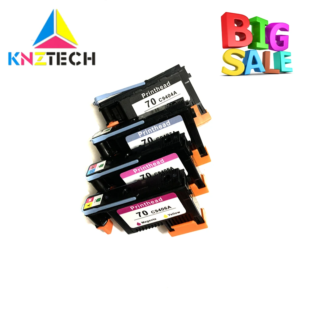 

4x compatible for hp70 printhead Designjet Z2100 Z5200 Z3100 Z3200 Photosmart PRO B9180 C9404A C9407A C9406A C9405A