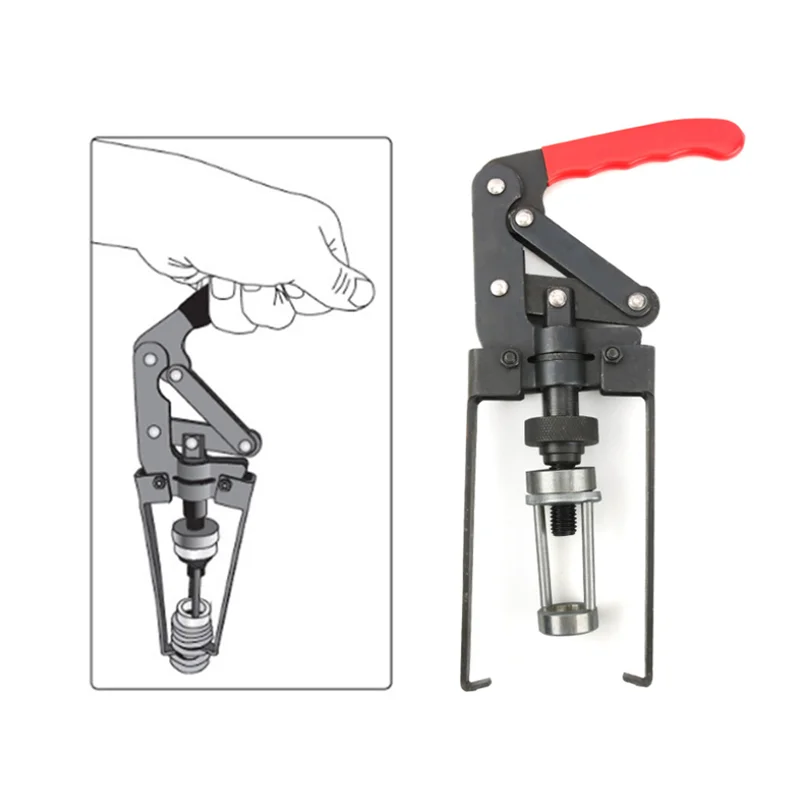 

Overhead Valve Spring Compressor Clamp Cam Action Cylinder Head Oil Seals