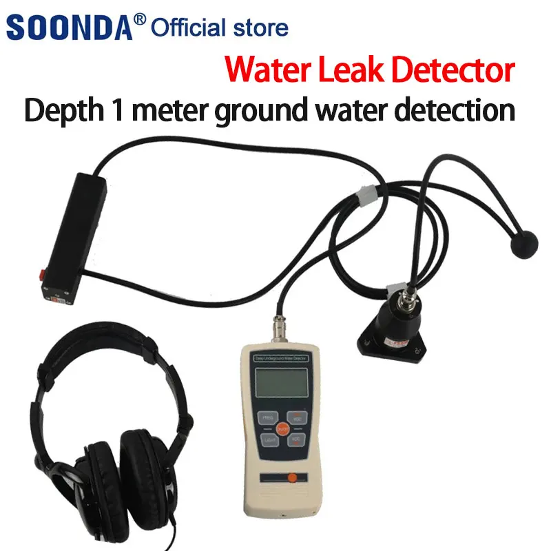 Professional Depth 1 meter ground water detection equipment Economical water leak detector To detect leaks in the pipeline