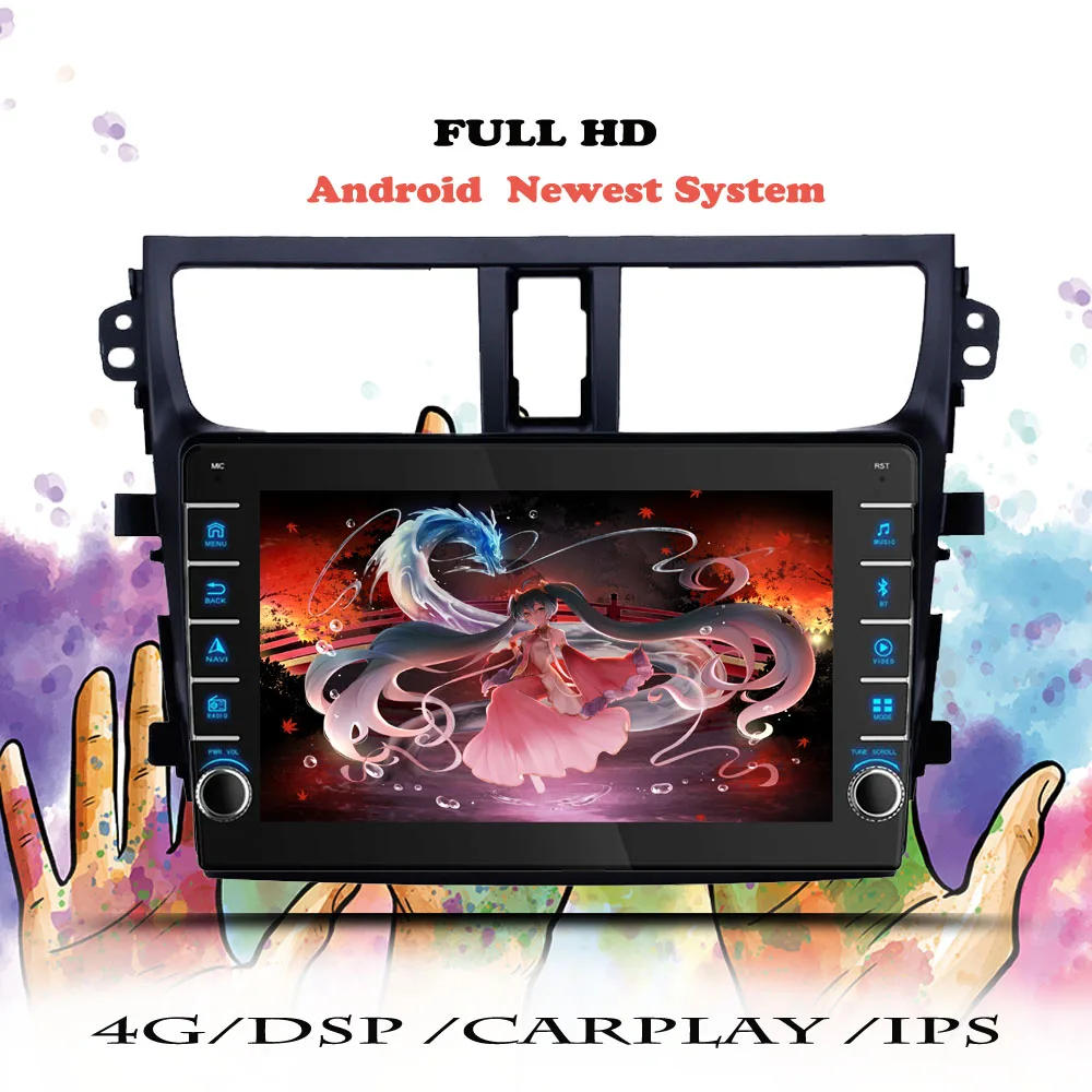 Multimedia Player Car Auto Radio Carplay Android 11 For Suzuki Celerio Alto 2015 2016 2017 2018 Navigation GPS DVD Head Unit