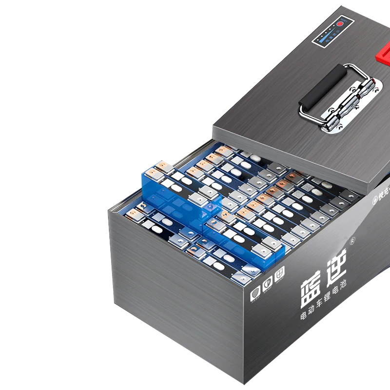 La batteria al litio Lifepo4 Deep Cycle 60V Power è adatta per veicoli elettrici a tre/quattro ruote, batteria staccabile per veicoli