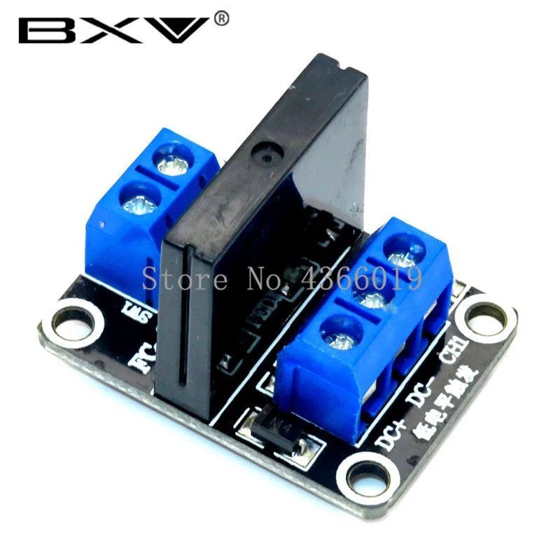 5V Relay 1 Channel SSR Low Level Solid State Relay Module 250V 2A For Arduino 1 Way SSR G3MB-202P