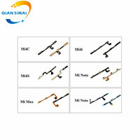 1PCS New Volume & power on/off Button flex cable For Xiaomi Mi4C Mi4i Mi4s Mi Note Max Note2 Red Note 3G 4G 2 3 4 4X