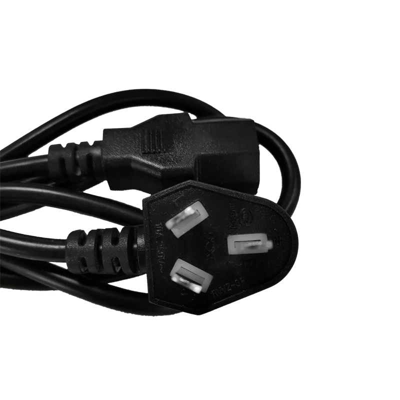 

AU Power Plug Cable 3 Pin IEC C13 Computer Power Cable Extension Cord 1.8m Australian Power Cable For Monitor Printer Scale